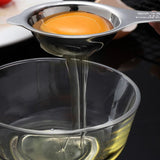 Thickening of stainless steel egg yolk separator Egg white separator
Dishwasher Safe Kitchen Bake Tool, Silver