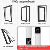 window locks,window restrictor,Lockable Window Restrictor With Keys And Screws,Window & Door Cable Restrictor Security Lock