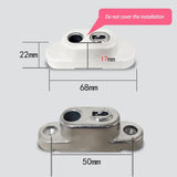 window locks,window restrictor,Lockable Window Restrictor With Keys And Screws,Window & Door Cable Restrictor Security Lock