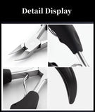Podiatrist Toenail Clippers，Nail Clippers for Thick & Ingrown Toenails， Super Sharp Curved Blade Toenails Trimmer In Australia - Darrahopens