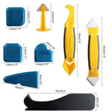 Premium Silicone Sealant Tool Set - Professional Caulking Finisher Kit with Portable Spatula and Multi-Functional Scraper Shovel