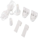 Roller Blind Fitting Repair Kit, Roller Blind Clutch 17mm Roller Blind Shade Clutch Bracket Side Pulley Chain Repair Fitting Kit