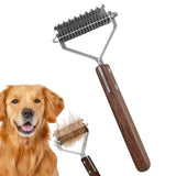 Dog Deshedding Tool - Dog Hair Brushes For Grooming,Undercoat Rake For Deshedding & Dematting, Dog Grooming Rake Brush Cuts In Australia - Darrahopens