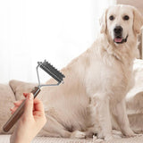 Dog Deshedding Tool - Dog Hair Brushes For Grooming,Undercoat Rake For Deshedding & Dematting, Dog Grooming Rake Brush Cuts In Australia - Darrahopens