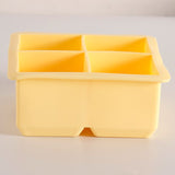 Silicone Ice Molds Large Ice Cube Trays, Big Ice Cube Molds with Removable Lids,BPA-Free & Easy Release and Stackable （2pcs） In Australia - Darrahopens