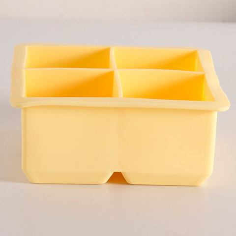 Silicone Ice Molds Large Ice Cube Trays, Big Ice Cube Molds with Removable Lids,BPA-Free & Easy Release and Stackable （2pcs） In Australia - Darrahopens