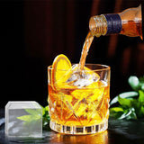 Silicone Ice Molds Large Ice Cube Trays, Big Ice Cube Molds with Removable Lids,BPA-Free & Easy Release and Stackable （2pcs） In Australia - Darrahopens
