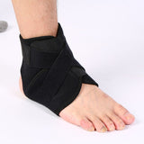 Ankle Brace,Adjustable Elastic Ankle Support,Breathable Neoprene Sleeve Wrap,Football Ankle Brace Guard Foot Protector for Sports
