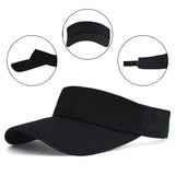 Protection Cap Hats Visor Hat Sports Sun Visor Hats Cotton Twill Ball Adjustable Sun Caps for Men Women