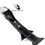 3 in 1 Silicone Caulking Tools, Glass Glue Angle Scraper, Stainless Steelhead Caulk Remover and Sealant Scraper, for Kitchen