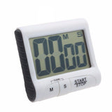 Large Display Kitchen Timer -Digital Timer Magnetic Back Loud Alarm On A Rope Countdown-Countdown Large LCD Display