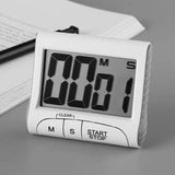 Large Display Kitchen Timer -Digital Timer Magnetic Back Loud Alarm On A Rope Countdown-Countdown Large LCD Display