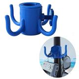 Beach Umbrella Hanging Hook,4-prongs Plastic Umbrella Hook Hanging for Towels /Hats/Clothes/Camera/Sunglasses/ Bags,Fit for Beach
