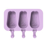 Popsicle Molds,2 Pack Silicone Ice Pop Molds 5 Cavities with Lid, Homemade Ice Cream Mold for DIY Ice Cream