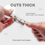 Nail Clipper, Portable Ultra Sharp Nnail Clippers, Nail Clipper Set, Anti  Splash Nail Clipper for Women and Men (Silver) In Australia - Darrahopens