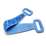 Silicone Back Scrubber for Shower, with Handle Body Washer,60 cm Extra Long Exfoliating Texture Scrubbing Pad Perfect for Dry In Australia - Darrahopens