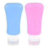 2 Pcs Travel Bottles Buttercream Shampoo Small Squeeze Bottles Soap Travel Container Mini Lotion Empty Mini Bottle Refillable In Australia - Darrahopens