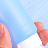 2 Pcs Travel Bottles Buttercream Shampoo Small Squeeze Bottles Soap Travel Container Mini Lotion Empty Mini Bottle Refillable