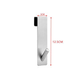 Extended Over Door Hooks for Bathroom Frameless Glass Shower Door,Stainless Steel Towel Hooks,Heavy Duty Rack Hooks for Robe