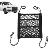 3-Layer Car Mesh Organizer Storage Between Front Seats Kid Dog Pet Net Barrier Car Net Pocket Elastic Tissue Purse Holder Netting In Australia - Darrahopens