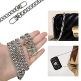 Mens Wallet with Chain Leather Long Wallet Vintage Biker Money Clip with Zipper Flat Chain Strap Handbag Accessories Purse Straps In Australia - Darrahopens