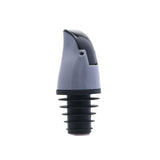 2Pcs Oil Bottle Pour Spout Stopper Silicone Pourer Stopper for Wine Soy Sauce Vinegar Bottles Kitchen Accessory(Gray)