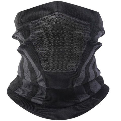 Winter Neck Warmer Gaiter Windproof Face Mask Balaclava Bandana for Ski Snowboard Mask Bandana (GRAY)