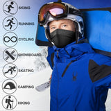 Winter Neck Warmer Gaiter Windproof Face Mask Balaclava Bandana for Ski Snowboard Mask Bandana (GRAY)