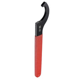 Hook Spanner Wrench Collet Chuck for 38-42mm Round Nut, with Red Non-slip Handle 2pcs  For38-42mm Round Nut
