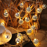 Connectable with Tail Plug, Adjustable with Multi Modes, Novelty Decorations for Christmas, Halloween, Party, Wedding（2pcs）