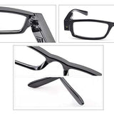 Unisex Compact Reading Glasses with LED Lights Presbyopia Lighted Magnifying UV Protection Eyeglasses for Women/Men
