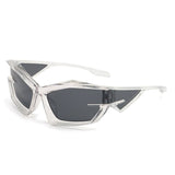 Trendy Wrap Around Sunglasses for Men Women Fashion Cool Sport Stylish Cat Eye Sun Glasses Glasses Alien Space Shades In Australia - Darrahopens