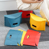 Folding Portable Camping Hiking Stool, Lightweight Collapsable Foldable Chair for Travel Gathering BBQ Subway Library（3pcs）