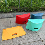 Folding Portable Camping Hiking Stool, Lightweight Collapsable Foldable Chair for Travel Gathering BBQ Subway Library（3pcs）