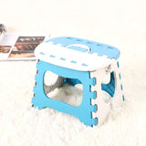 Nacaitang Folding Step Stool Lightweight Strong Sturdy Enough to Support Adults and Safe Enough for Kids (Sky Blue)