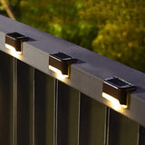Solar Deck Lights Outdoor 8 Pack, Solar Step Lights Waterproof Solar lights for Outdoor Stairs, Step , Fence, Patio(Warm White) In Australia - Darrahopens