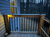 Solar Deck Lights Outdoor 8 Pack, Solar Step Lights Waterproof Solar lights for Outdoor Stairs, Step , Fence, Patio(Warm White) In Australia - Darrahopens