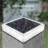 Solar Deck Lights Outdoor Waterproof LED, Step Lights Solar Powered Driveway Dock Lights Marine, Dusk to Dawn, for Garden Steps In Australia - Darrahopens