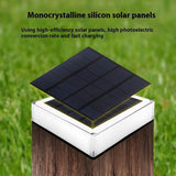 Solar Deck Lights Outdoor Waterproof LED, Step Lights Solar Powered Driveway Dock Lights Marine, Dusk to Dawn, for Garden Steps In Australia - Darrahopens