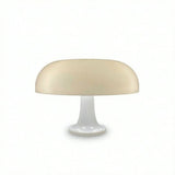 Retro Mushroom Lamp for Room Aesthetic Modern Lighting for Bedroom | Cool Retro Living Room Decor (White) In Australia - Darrahopens