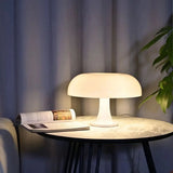 Retro Mushroom Lamp for Room Aesthetic Modern Lighting for Bedroom | Cool Retro Living Room Decor (White) In Australia - Darrahopens