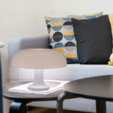Retro Mushroom Lamp for Room Aesthetic Modern Lighting for Bedroom | Cool Retro Living Room Decor (White) In Australia - Darrahopens