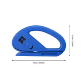 Wrapping Paper Cutter, Zippy Safety Cutter Utility Knives for Window Tinting Kits, Present Paper Wrapping,Sticker Cutting (Blue) In Australia - Darrahopens