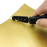 Vinyl Backing Cutter  Vinyl Wrap Cutting Knife, Stainless Steel Hidden Blade Vinyl Cutter for Car Tinting  with 2 Extra Blade In Australia - Darrahopens