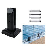 Stainless Steel Glass Clamp Glass Spigots Post Balustrade Stairs Railing Pool Balcony Fence Floor Glass Mounting Brackets
