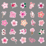 50 Packs Cherry Blossoms Flower Stickers Water Bottles Laptop Phone Motorcycle Computer Guitar Skateboard Hydroflasks Sakura In Australia - Darrahopens