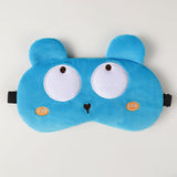 3 Pieces Cute Animal Eye Mask Soft Sleeping Eye Shade Night Sleeping Eye Mask Adjustable Elastic Sleeping Mask for Women