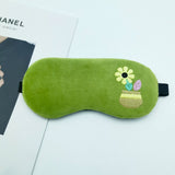 4 Packs Cute Sleeping Eye Masks,Soft Fluffy Sleeping Eye Masks Resting Eye Masks Travel Sleeping Eye Masks Kids Boys Girls Ladies