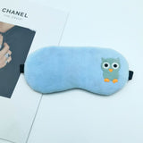 4 Packs Cute Sleeping Eye Masks,Soft Fluffy Sleeping Eye Masks Resting Eye Masks Travel Sleeping Eye Masks Kids Boys Girls Ladies