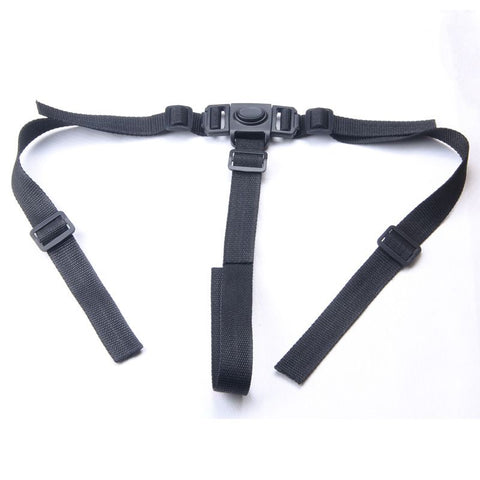 High Chair Straps, 3 Point Harness Straps Belt for Child Kid Chair Strap for IKEA High Chair Seat Belt Clips(Black) In Australia - Darrahopens